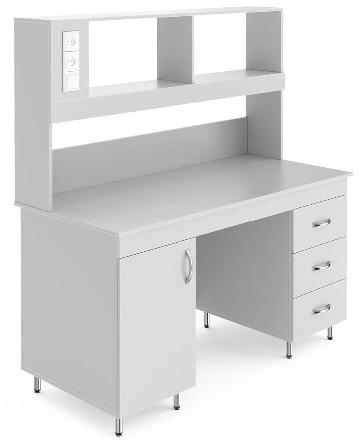 Стол пристенный физический НВ-1500 ПП (1520*700*1650) от компании АВАНТИ Медицинская мебель и оборудование - фото 1