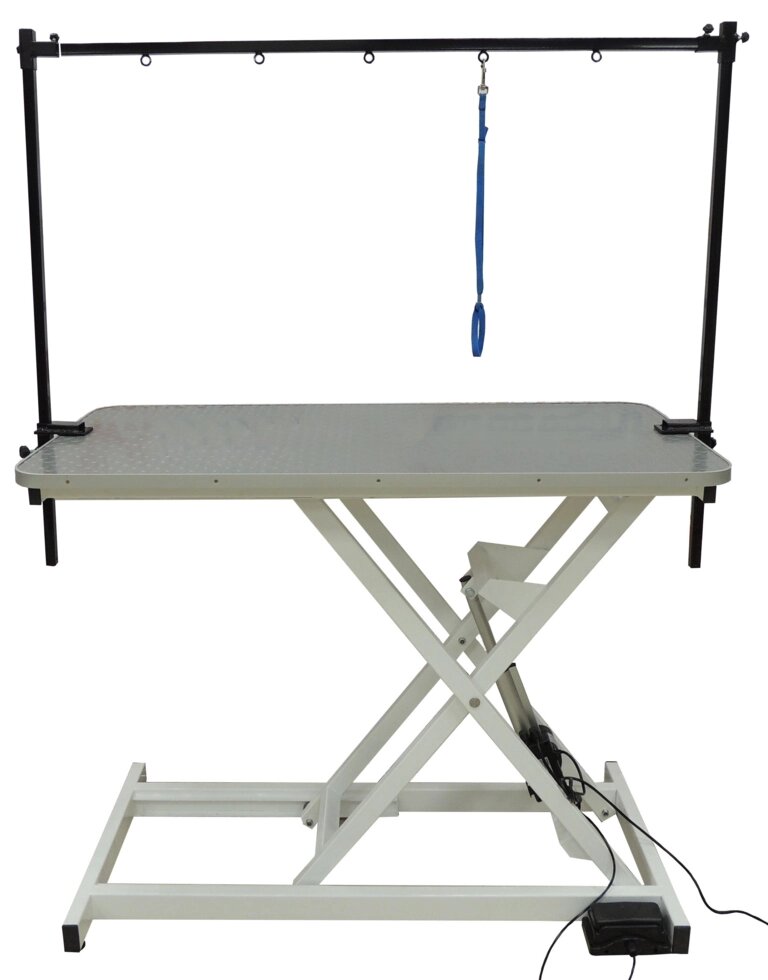 Стол wikiGROOM S800 120 х 60 см электрический с П-образным держателем от компании АВАНТИ Медицинская мебель и оборудование - фото 1