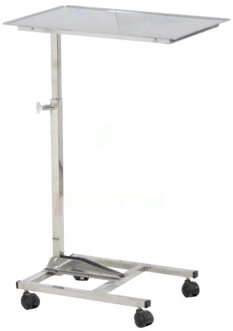 Столик манипуляционный с регулируемой высотой МСК - 5526 от компании АВАНТИ Медицинская мебель и оборудование - фото 1