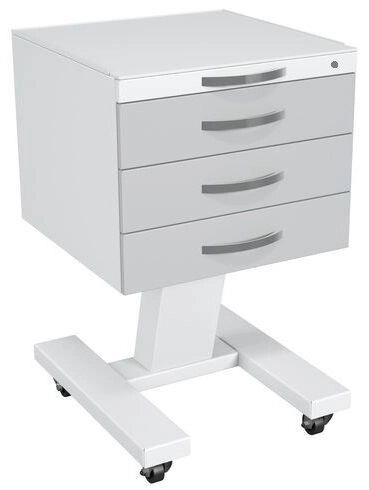 Столик медицинский подкатной ССМ-3.0 с центральным замком от компании АВАНТИ Медицинская мебель и оборудование - фото 1