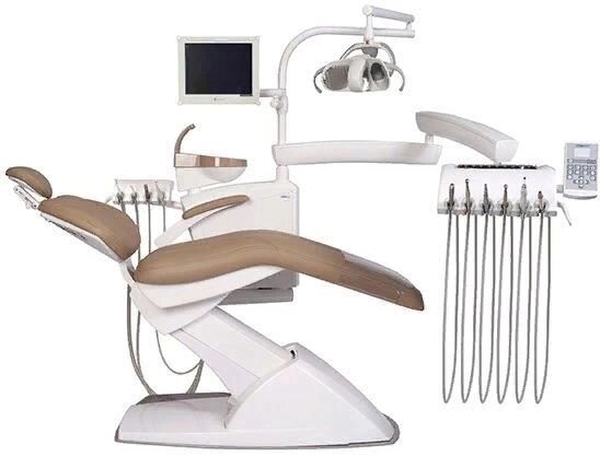 Stomadent S300 NEO2 нижняя подача стоматологическая установка от компании АВАНТИ Медицинская мебель и оборудование - фото 1