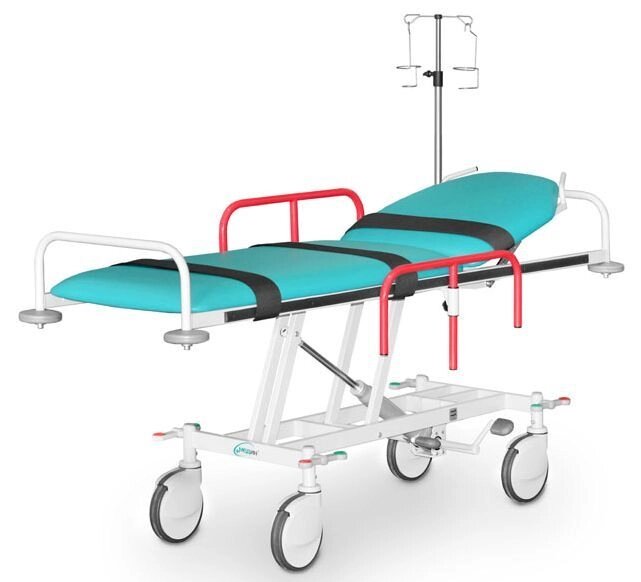 ТБП-02 Тележка медицинская для перевозки больных от компании АВАНТИ Медицинская мебель и оборудование - фото 1