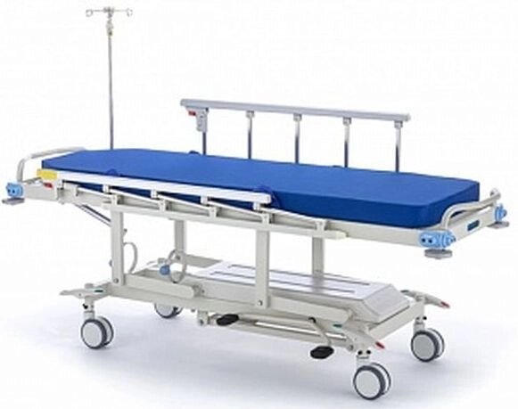 Тележка-каталка гидравлическая для транспортировки пациентов E-3(k) от компании АВАНТИ Медицинская мебель и оборудование - фото 1