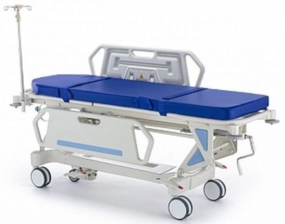 Тележка-каталка механическая для транспортировки пациентов E-3(p) от компании АВАНТИ Медицинская мебель и оборудование - фото 1