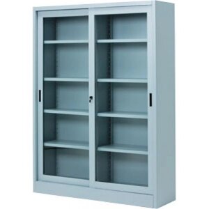 Vernipoll 13-CL322 архивный шкаф из окрашенной стали, раздвижные стеклянные двери