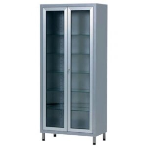 Vernipoll 13-FP244 шкаф для инструментов из окрашенной стали, со стеклянными дверьми