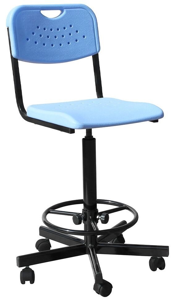 Высокий стул для лабораторий КР20(В) от компании АВАНТИ Медицинская мебель и оборудование - фото 1