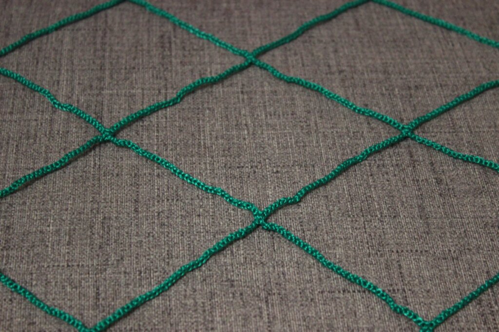 Сетка заградительная, яч. 100х100мм, Ø 3,5 мм зеленая от компании Setka-Profi - фото 1