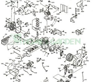 00037253 Распредвал tecumseh oh318sa ohsk110 ohsk90 поз. 50 00037253