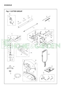 0125230510 Болт bc2602dlm болт для триммера zenoah komatsu bc2602dlm 0125230510 поз 20 01252-30510