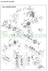 120051230 Шайба zenoah komatsu шайба для триммера zenoah komatsu bc3500 bc4500 bcz4500-5000 поз. 22 1200-51230