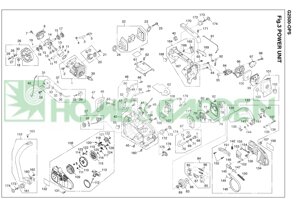 165043230 Гайка zenoah komatsu 1650-43230 гайка бензопилы zenoah komatsu g3300ez п64 g2500 п18 g3800 п64 gz4000 п42