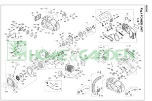 263032121 Амортизатор бензопилы zenoah komatsu g3200 поз. 47 2630-32121