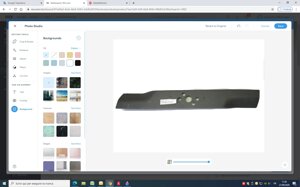 270215310 Нож mega 42см нож megapro42см нож для газонокосилки франция