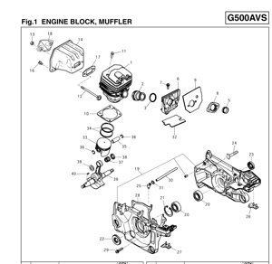 288014120 Пружина для бензопилы zenoah komatsu g500avs поз 3 2880-14120