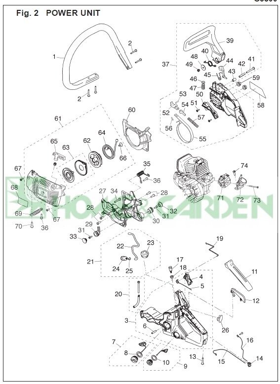 333075411 шайба бензопилы zenoah komatsu g3800 поз48 gz4000 поз65 zenoah komatsu 333075411 3330-75411 от компании ООО ГенХольм - фото 1