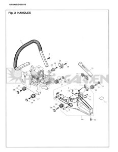 335035170 Болт zenoah komatsu болт для бензопилы zenoah komatsu g410avs g455avs поз. 33 3350-35170 болт zenoah komatsu