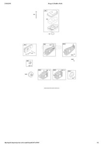 698472-1 Крышка корпус воздушного фильтра briggs&stratton 698472-1 п. 536 без фильтра briggs&stratton в т. ч. серии