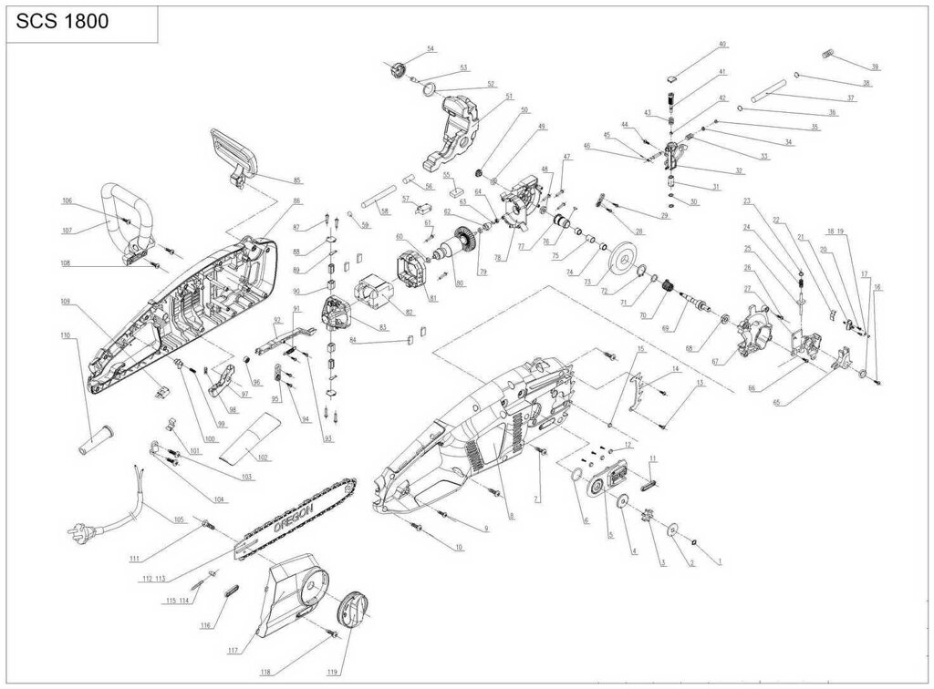 8085603101 ось scs1800 ось тормоза для пилы sungarden scs 1800 06ae0001 поз  25 с разбора 8085-603101 от компании ООО ГенХольм - фото 1