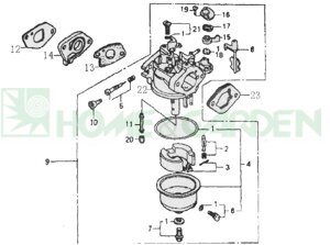 90003q007 инсулятор zongshen 1P64FC инсулятор карбюратора для двигателя Sumec ZS1P64FC 90003-q007 90003-Q007-0000 поз 23