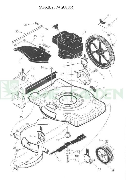 Болт ножа газонокосилки sungarden sd566 поз 14 sg200-00840-15 sg8sd56614 sg8-sd566-14 sg2000084015 от компании ООО ГенХольм - фото 1