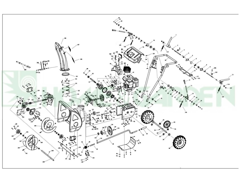 Болт снегоуборщика sungarden stg 55 luxe поз 194 болт крепления снегоотбрасывателя sg7-stg55luxe-0194 sg7stg55luxe0194 от компании ООО ГенХольм - фото 1