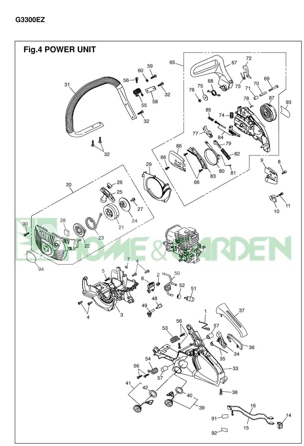 Цепеуловитель бензопилы zenoah komatsu g3300ez поз10 zenoah komatsu 848c3066f1 848c3-066f1 от компании ООО ГенХольм - фото 1