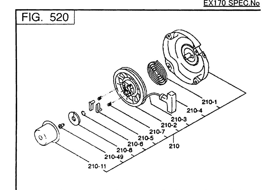 Чашка храповика robin subaru ex17 sx17 robin subaru 2695014518 269-50145-18 п210-11 robin subaru pkx201h t pkx301st от компании ООО ГенХольм - фото 1