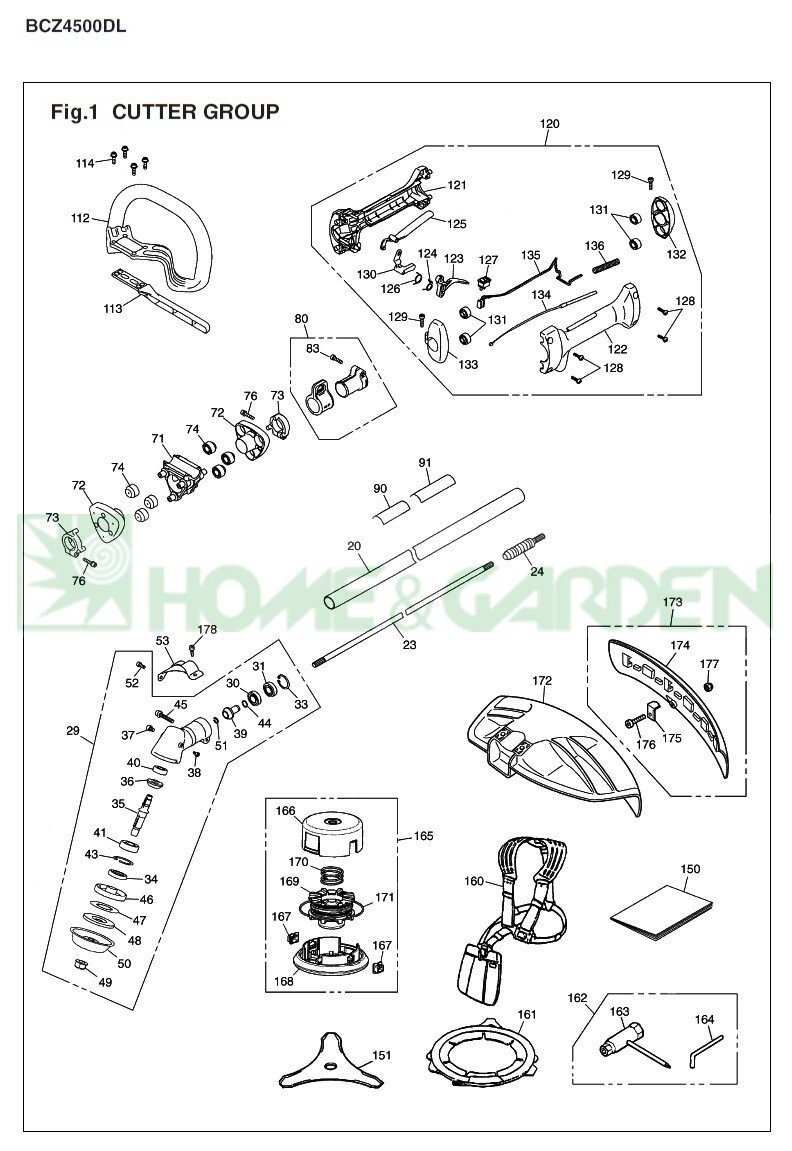 Чашка ножа триммера zenoah komatsu bcz4500 bcz5000 поз50 zenoah komatsu 848jl061j3 848j-l061j3 от компании ООО ГенХольм - фото 1