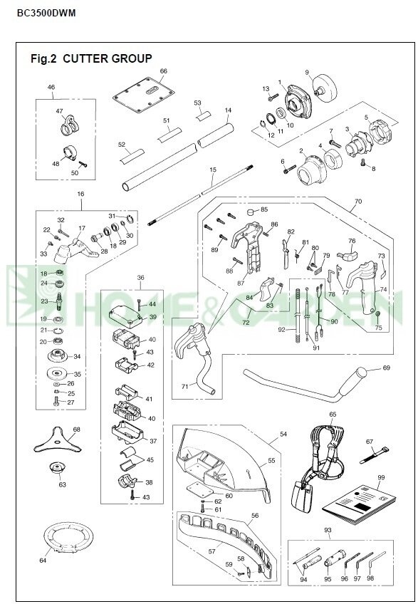 Цилиндр триммера zenoah komatsu bc3500dlm dwm поз1 zenoah komatsu t115112110 t1151-12110 от компании ООО ГенХольм - фото 1