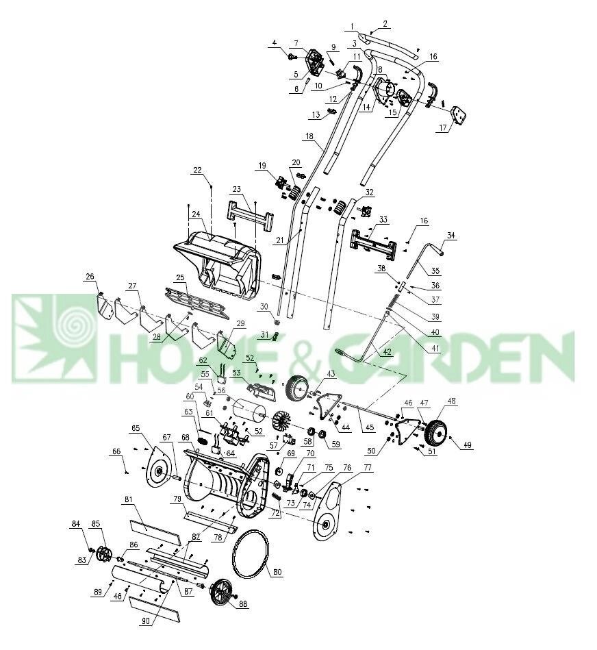 Db5001069 шуруп st35 для снегоуборщика sungarden st35 электрического 14aa0001 поз 78 db5001-069 от компании ООО ГенХольм - фото 1