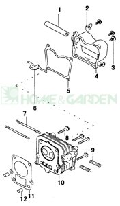 Eght152b05 прокладка культиватора sungarden t35 02ad0201 02ad0405 02bc0101 поз 5 прокладка клапанной крышки haote 3.0hp