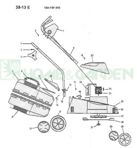 Fv9130400 заглушка mtd 38-12e дефлектор mtd 38-13e заглушка для газонокосилки mtd 38-12e mtd 38-13e поз 10