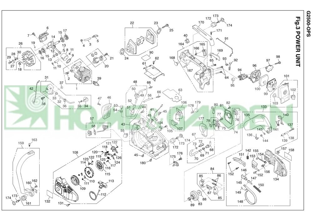 Хомут тормоза бензопилы zenoah komatsu g2500 поз148 zenoah komatsu 284154510 2841-54510 от компании ООО ГенХольм - фото 1