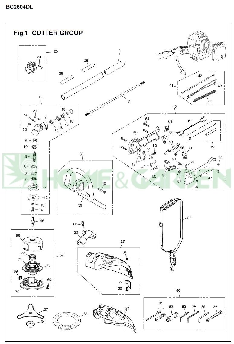 Хомут триммера zenoah komatsu bc2603dw поз23 bc2604 zenoah komatsu t330017202 t3300-17202 от компании ООО ГенХольм - фото 1