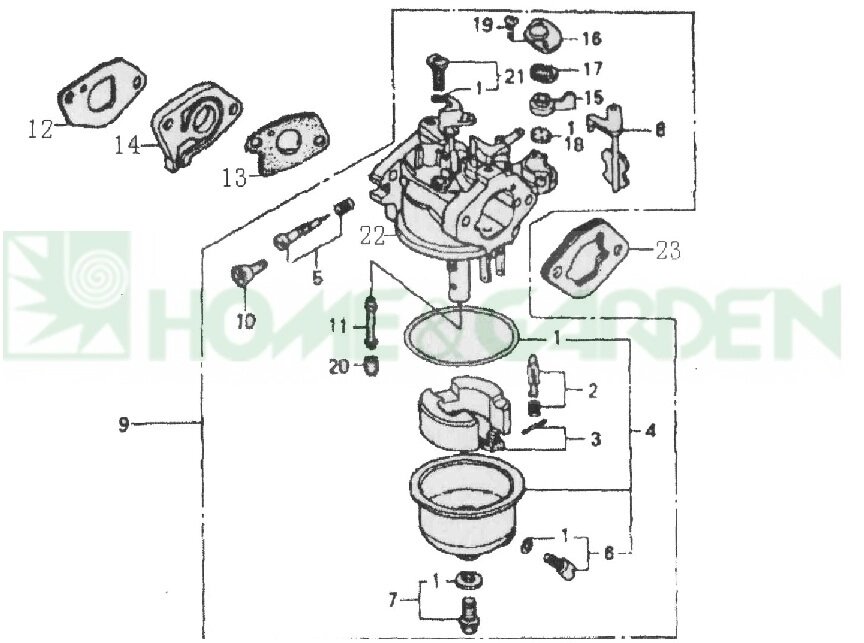 Инсулятор карбюратора 1P64FC инсулятор для двигателя Sumec ZS1P64FC zongshen 9000-q007 90004-Q007-0000 поз 14 от компании ООО ГенХольм - фото 1