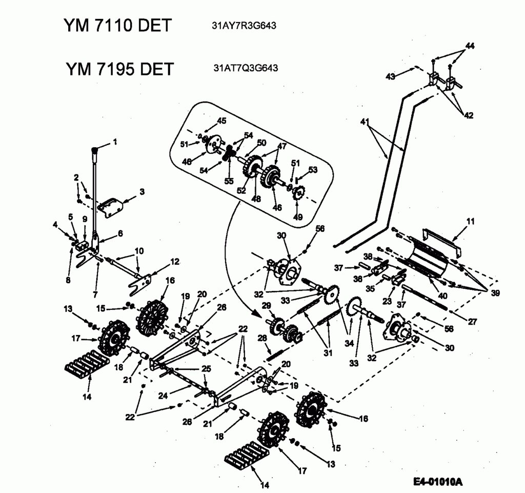 Кронштейн снегоуборщика mtd e730f e740f e7l8n yardman e5e3 f ym7110det ym7195de mtd 6840009 684-0009 поз 12 от компании ООО ГенХольм - фото 1