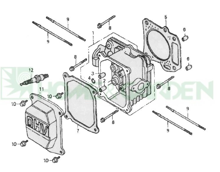 Направляющая клапана zongshen zs1p64fc поз  11255Q0070000 11255-Q007-0000 sumec 1p64fc культиватора Лидер от компании ООО ГенХольм - фото 1