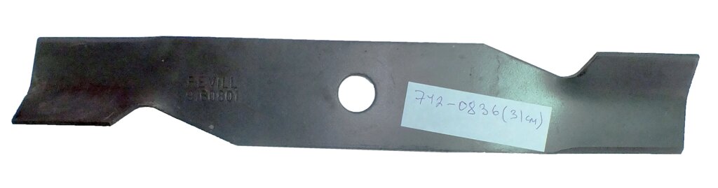 Нож mtd 38см mtd 9170801 fv917801 917-0801 нож для газонокосилки mtd opti 3812 opti 3813 венгрия от компании ООО ГенХольм - фото 1