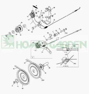 Фиксатор шкива культиватора sungarden t390 поз 01в sungarden sg7t390201b sg7-t390-2-01b культиватора sungarden t390r