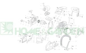 Крышка воздушного фильтра для бензопилы бобр 6222 01af0001 поз 3 yd6200001 yd62.00.00-1