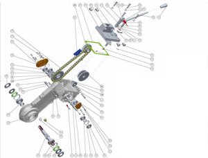 Шестерня культиватора sungarden T360 02ak0004 п 34 T360r 02аl0004 02ak0404 sungarden sg8t36005034 sg8-t360-050-34