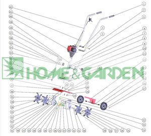 Втулка для культиватора sungarden gt10 02aa0001 поз 14 втулка колеса sungarden sg7gt10014 sg7-gt10-014