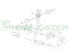 Кронштейн глушителя бензопилы бобр 6222 01af0001 поз 4 yd62010900-1 yd620109001