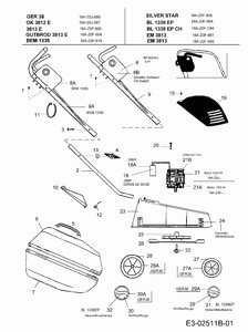 Крышка mtd 73104496 731-04496 п10 заглушка газонокосилки mtd 3812e mtd 3813e mtd bem1338 bolens bl1338ep mtd em3813