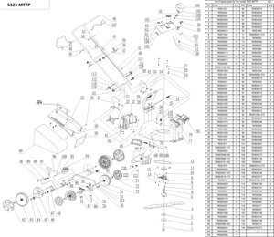 Рукоятка megalux 5323mttp поз43 верхняя mega rd605151052 rd605151-052