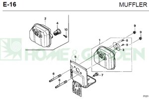 Гайка стопорная honda gcv135 gcv160 gcv190 gx35 gx25 поз 9 honda 90136sm4901 90136-sm4-901 гайка oleo-mac поз 9