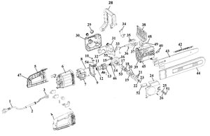 Бак масляный пилы sungarden scs2200e поз 31 смазки цепи с разбора sungarden sg7scs2200e031 sg7-scs2200e-031