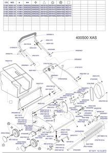 280221401 болт регулировки высоты для вертикутера mega 400s00els 400s00xas 400s00xss 460s00xis 460s00xss италия