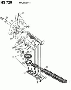 Шестерня mtd 791181846 791-181846 поз11 шестерня редуктора насадки кустореза mtd hs720